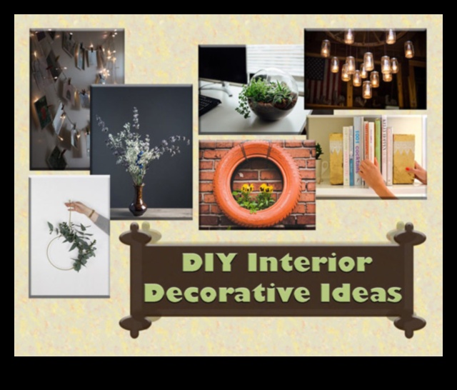 10 idei de decorare DIY pentru casa ta 2 Dezlănțuirea artistului din interior: explorarea conceptelor creative de decorare