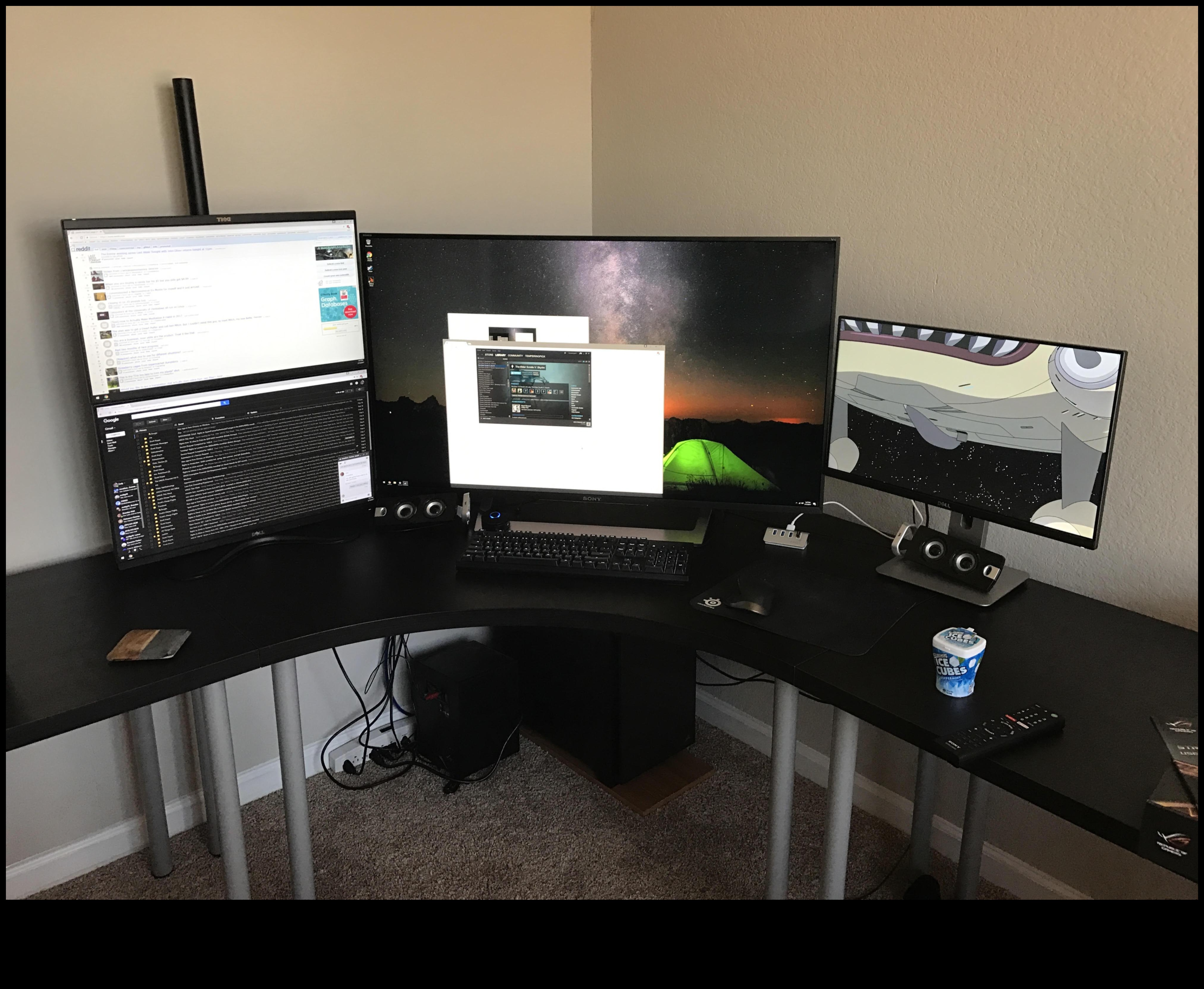 Inovație invizibilă: monitoare cu gestionarea cablurilor ascunse pentru setări curate