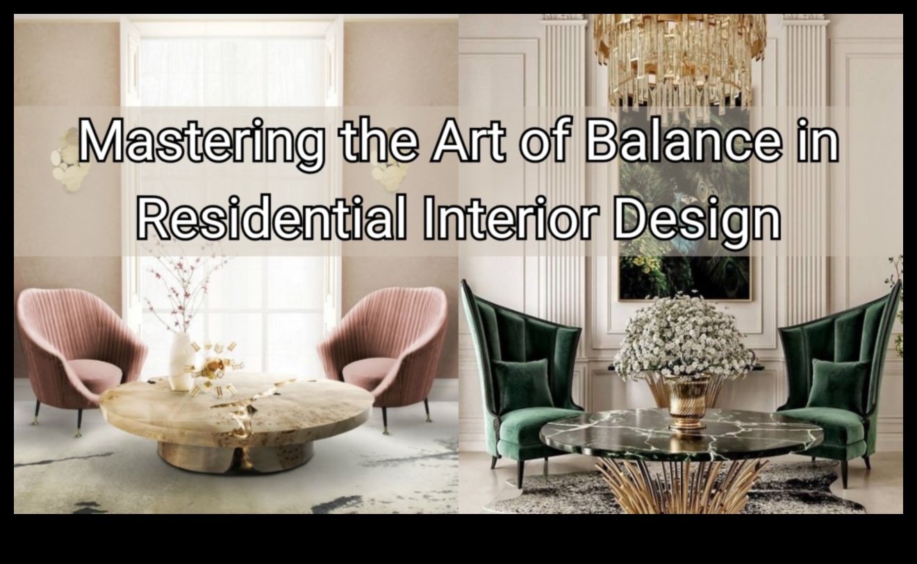 Obținerea echilibrului și armoniei în decorarea casei tale