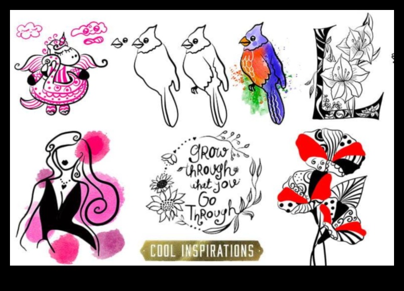 Doodles digitale: accesorii de desen și design pentru telefonul dvs