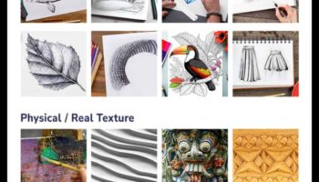 Arta texturii: explorarea dimensiunii în desene