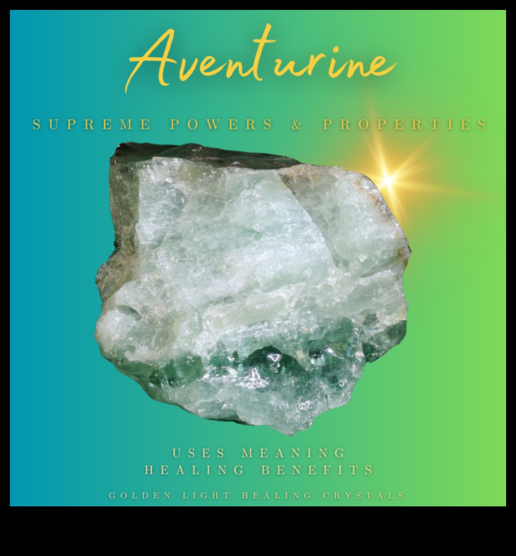 Aura de aventurină: Radiază prosperitate cu Aventurine verde