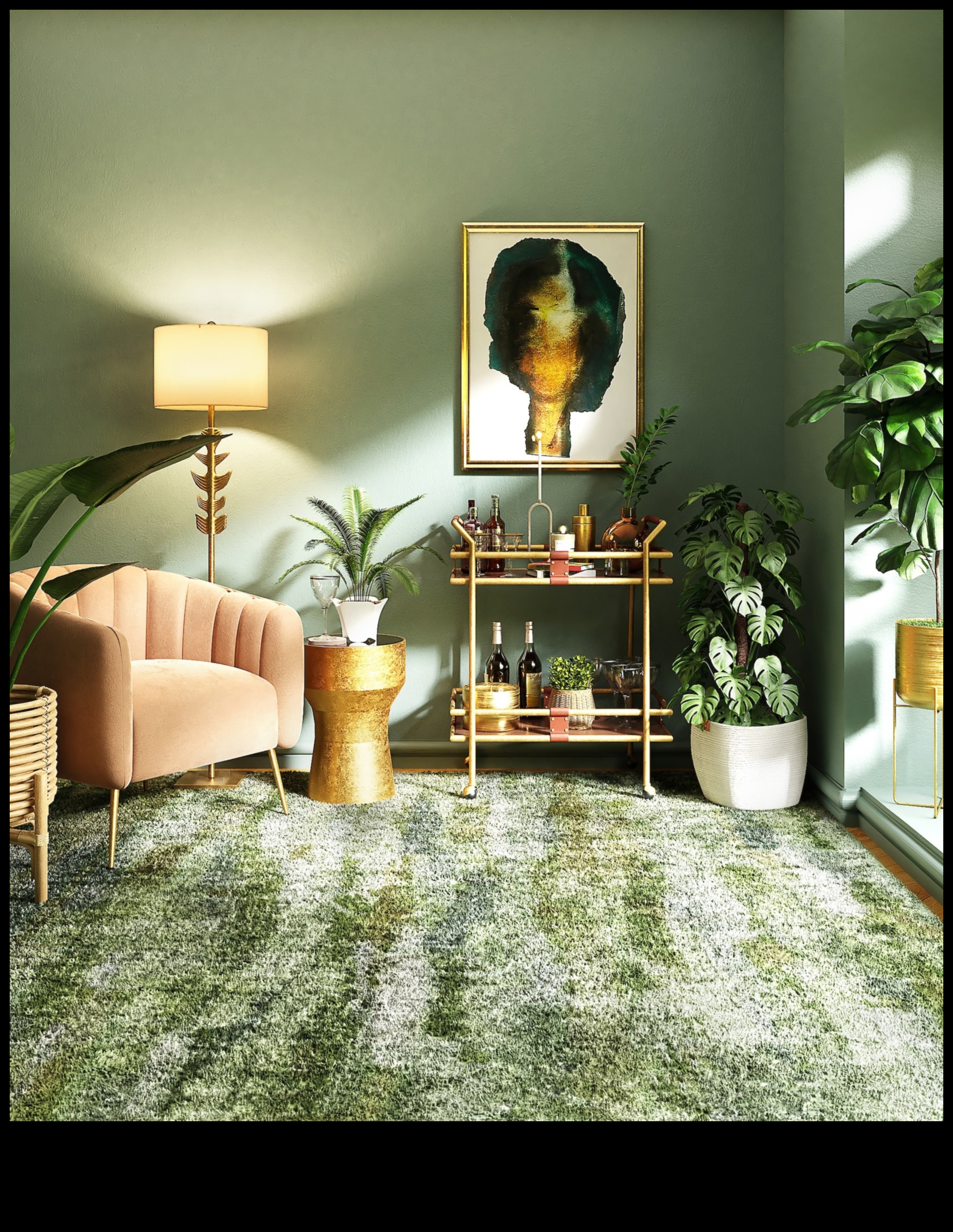 Există sugestii de decor ecologic de care să țineți cont atunci când proiectați o casă durabilă?