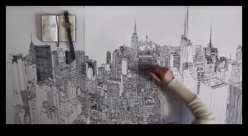 Skyline în cerneală: crearea de desene uimitoare de peisaj urban