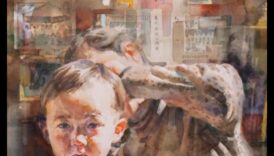 Realism acuarelă: portrete și scene realiste în creion