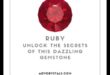 Ruby Radiance: Redefiniți eleganța cu pietre prețioase pasionale